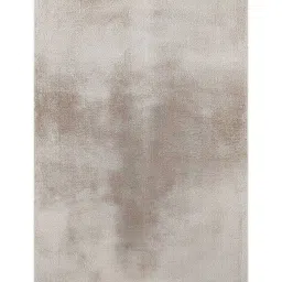 Obsessions Cream Imitation Rabbit Fur Carpet - Large image 2