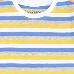 Pantaloons Junior Kids Estate Blue Regular Fit T-Shirt image 2