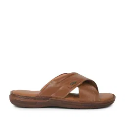 Lee Cooper Men's LC4407C Tan Cross Strap Sandal image 2