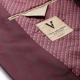 Van Heusen Slim Fit Checked Single-Breasted Formal Blazers image 2