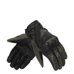 Royal Enfield Stalwart Riding Gloves Black & Olive - L-picture-13