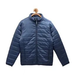 Red Tape Kids Blue Regular Fit Jacket-image-13