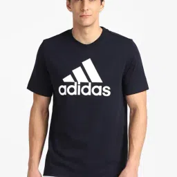 adidas Dark Navy Round Neck T-Shirt-image-68