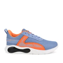 Campus Kids RENLY JR Sky Blue & Orange Running Shoes-image-82