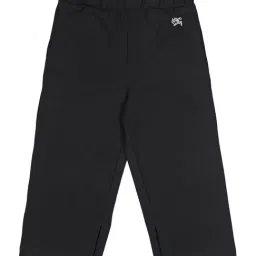 Allen Solly Junior Black Cotton Regular Fit Trousers-image-79