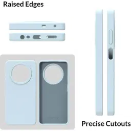 Sprig Back Cover for Realme Narzo N65 5G (Blue) image 3