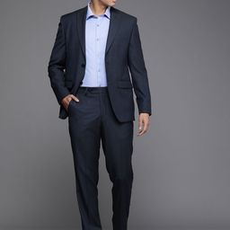 Louis Philippe Men Formal Slim-Fit Single-Breasted Suit-picture-14
