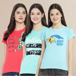 Metronaut Women Typography 3 T-shirt-picture-37