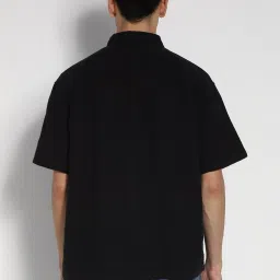 american eagle outfitters American Eagle Black Cotton Regular Fit Shirt image 2