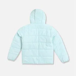 Allen Solly Girls Blue Color Block Full Sleeves Jacket image 2