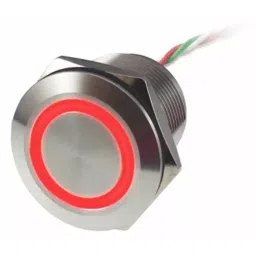 RS PRO Capacitive Switch Latching NC Illuminated Red IP68 Brass, 8232781-image-51