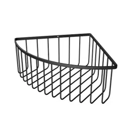 RN Stainless Steel Black Chrome Finish Bathroom Shelf, 9051B-picture-14