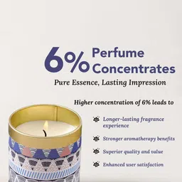 Ekhasa White Soy Wax Black Snake Scented Jar Candle image 3