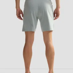 U.S. Polo Assn. Light Grey Regular Fit Lounge Shorts image 2