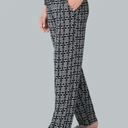Van Heusen Black Printed Lounge Pants image 3