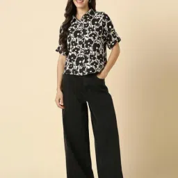 Allen Solly Beige Rayon Printed Shirt image 4