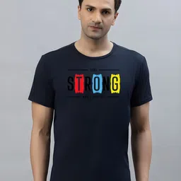 SZN Men Typography Printed Round Neck T-shirt-picture-46