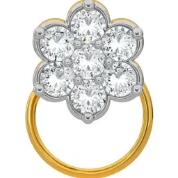 Kisna Diamond & Gold Jewellery 18k Gold & Diamond FionaNosepin for Women-picture-38