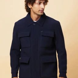 Being Human Navy Slim Fit Jacket-picture-11