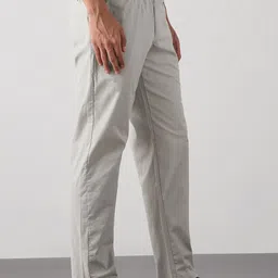 Red Flame Men Solid Relaxed Tapered Fit Travel Pant image 2