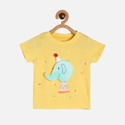 MINIKLUB Yellow Baby Boys Short Sleeve T-Shirt-picture-8