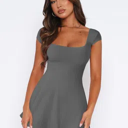 HERE&NOW Fit & Flare Mini Dress-picture-25