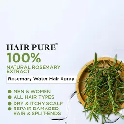 Hair Pure Set Of 2 Rosemary Water Spray - 100ml Each image 5