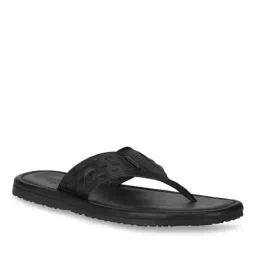 Woodland Men's Black Thong Sandals-picture-24