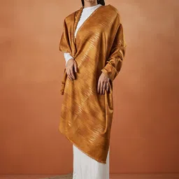 Pashmoda Women Abstract Woven Design Shawl image 2