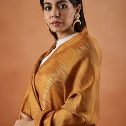 Pashmoda Women Abstract Woven Design Shawl image 4