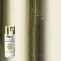 Rust-Oleum Specialty Metallic Spray Paint in Shiny Brass, 1936830 (Can of 312 g) image 4
