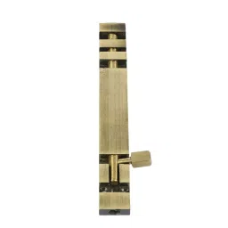 Decorio Royal Tower Bolt Rectangular 150 mm (6 inch) Antique Brass Finish, 3100732.02 image 3
