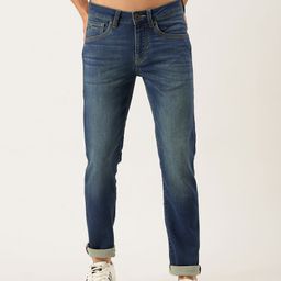 Flying Machine Men Blue Jackson Skinny Fit Low-Rise Light Fade Stretchable Jeans-picture-9