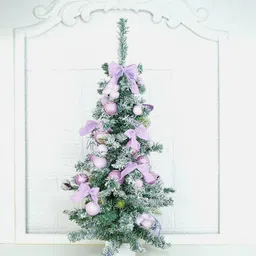 Little Surprise Box LLP Purple & Green Christmas Tree & Balls Decor-picture-43