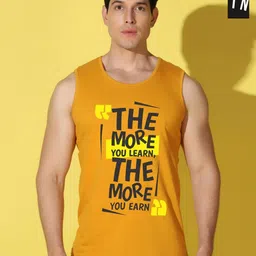 WOOSTRO Men Pack of 2 Typography Printed Round Neck Cotton Slim Fit Sports T-shirts-picture-18