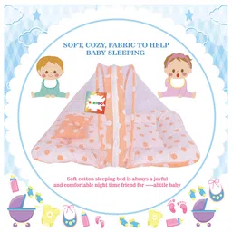 Kwitchy Baby Bedding Combo New Born Complete Sleeping Essentials - Orange image 3