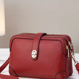 StyleCast Textured Structured Sling Bag-picture-13