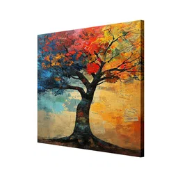 999Store Yellow & Red Tropical Canvas Wall Paintings image 3