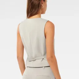 Forever New Grey Carol Waistcoat image 2