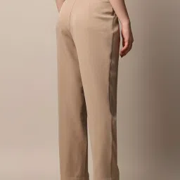 Only Beige Regular Fit High Rise Pants image 2