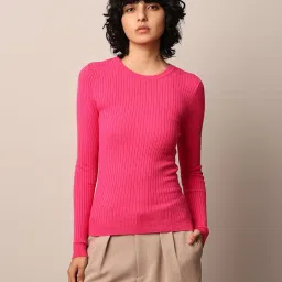 Only Pink Slim Fit Pullover image 2