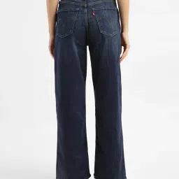 Levi's 721 Blue Relaxed Fit High Rise Jeans image 2