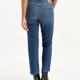 Levi's 724 Byzantine Blue Slim Fit High Rise Jeans image 2