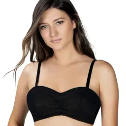 PARFAIT Black Non Wired Non Padded Bandeau Bra-image-63