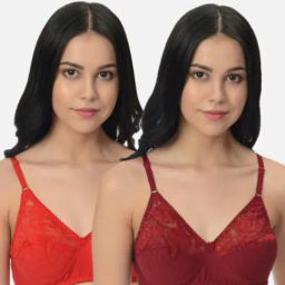 Mod & Shy Multi Lace Print Bra Set-picture-18