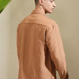 HIGHLANDER Men Horizontal Stripes Opaque Striped Casual Shirt image 5