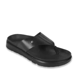 Mochi Men's Black Casual Sandals image 2