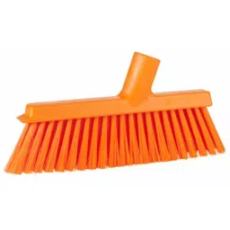 VIKAN Broom Orange With Polyester, Polypropylene & Stainless Steel Bristles for General Purpose, 31037-picture-33