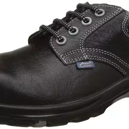 Allen Cooper AC-1427 Heat and Shock Resistant Black Safety Shoes Size (10 UK/India)-image-97