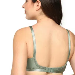 BLOSSOM Light Green Full Coverage Shaper Bra image 2